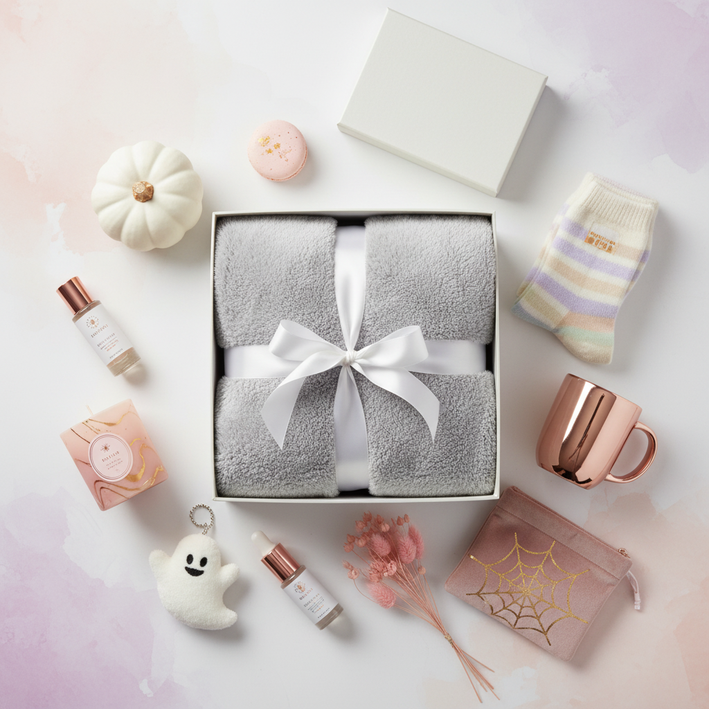 Gray Boo Basket (Pre Order)