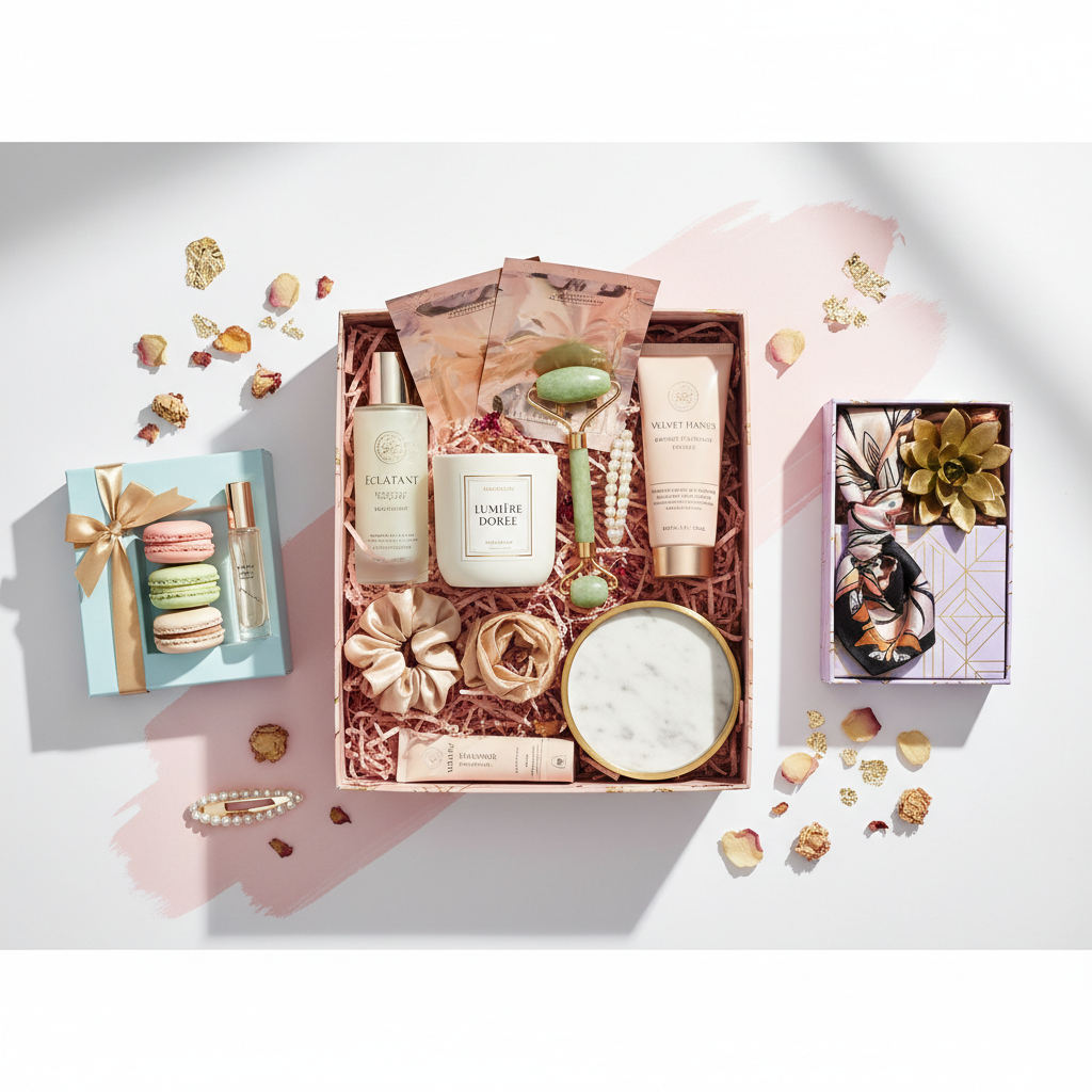 Three Scoop Curation with One Premium mystery box with beauty and home goods items